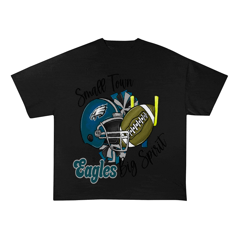 RDMCLOTHINGART tapestry hoodie EAGLES HEAVY WEIGHT COTTON TEE-8794