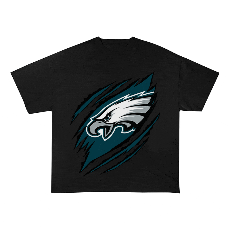 RDMCLOTHINGART tapestry hoodie EAGLES HEAVY WEIGHT COTTON TEE-8807