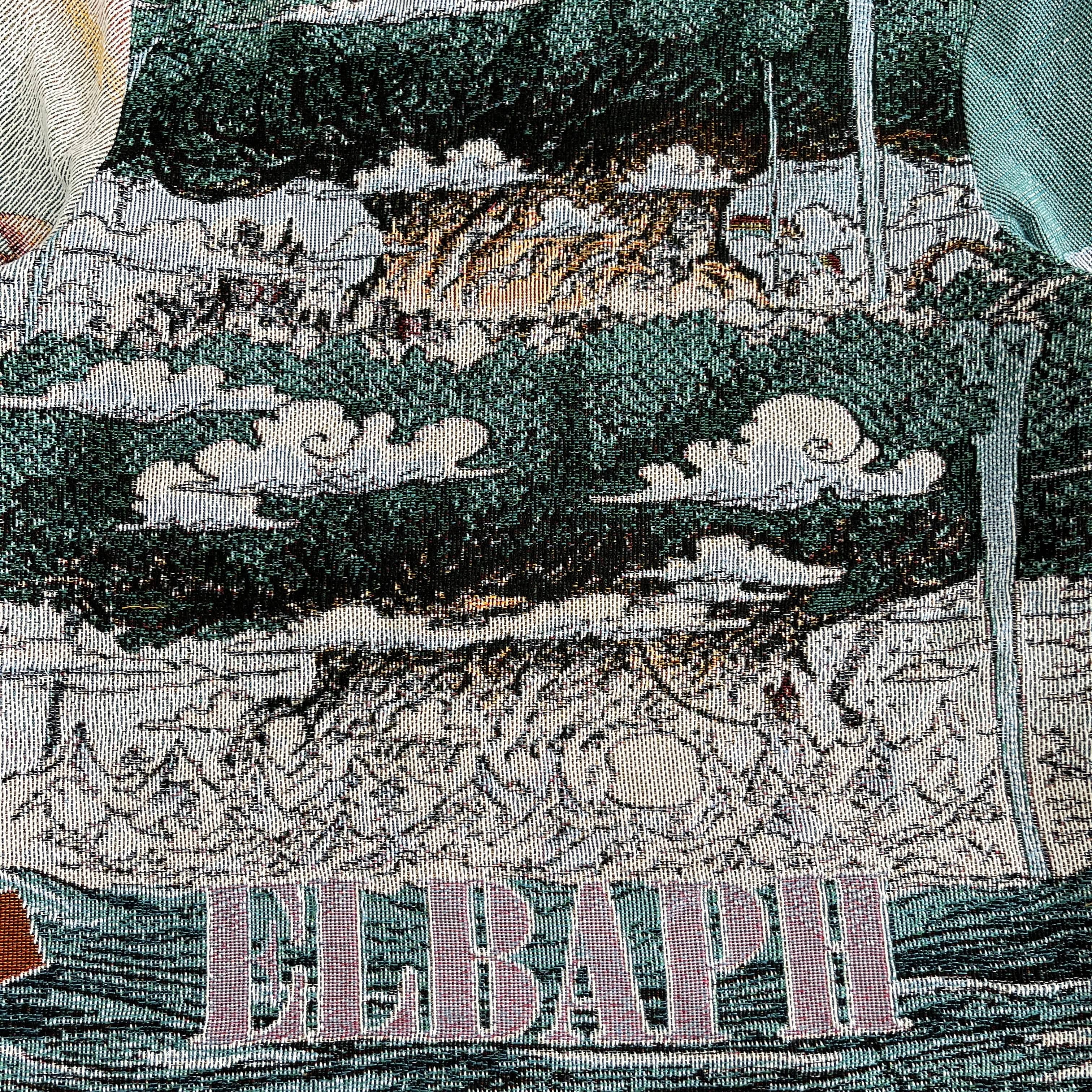 RDMCLOTHINGART tapestry hoodie ELBAPH TAPESTRY HOODIE