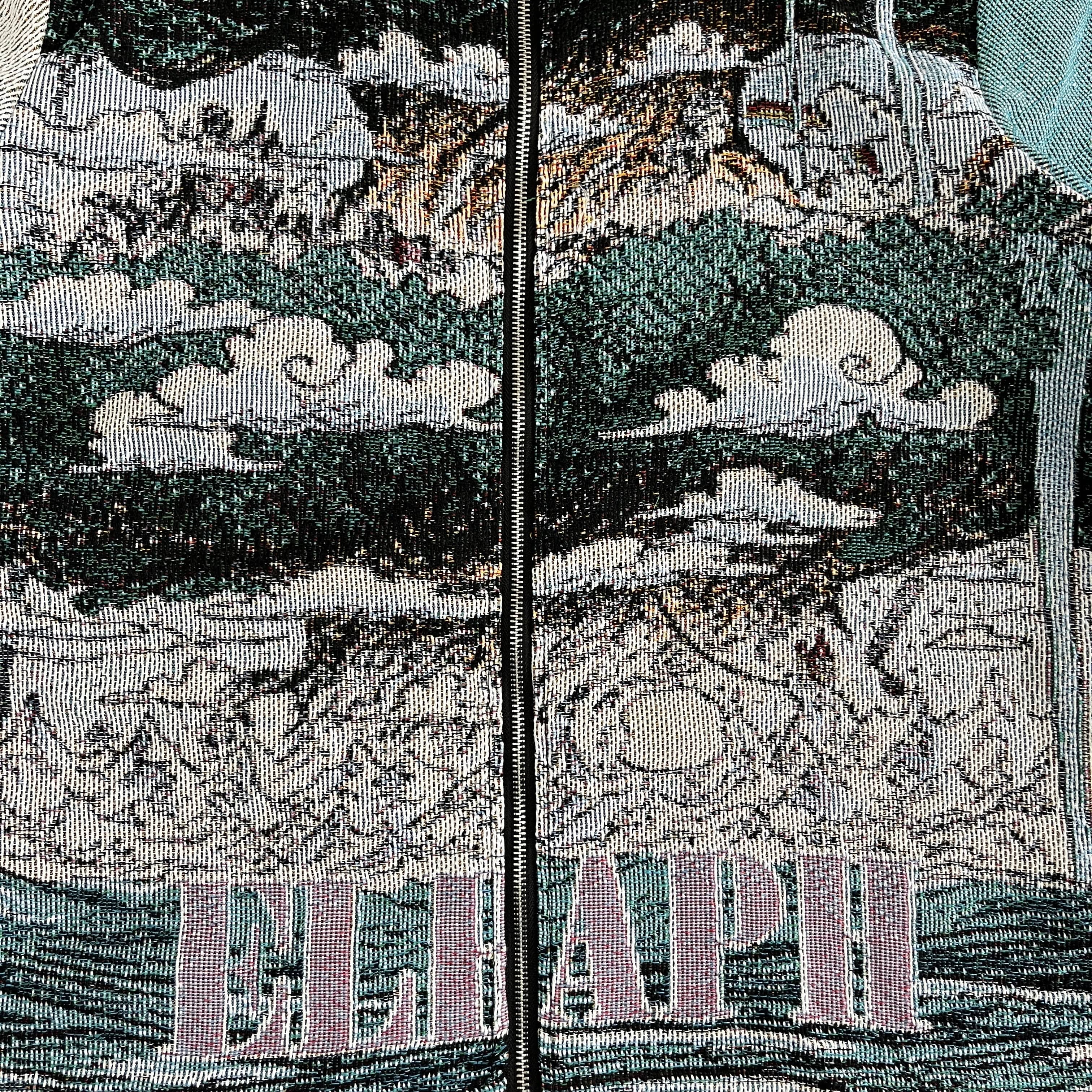 RDMCLOTHINGART tapestry hoodie ELBAPH TAPESTRY TEE