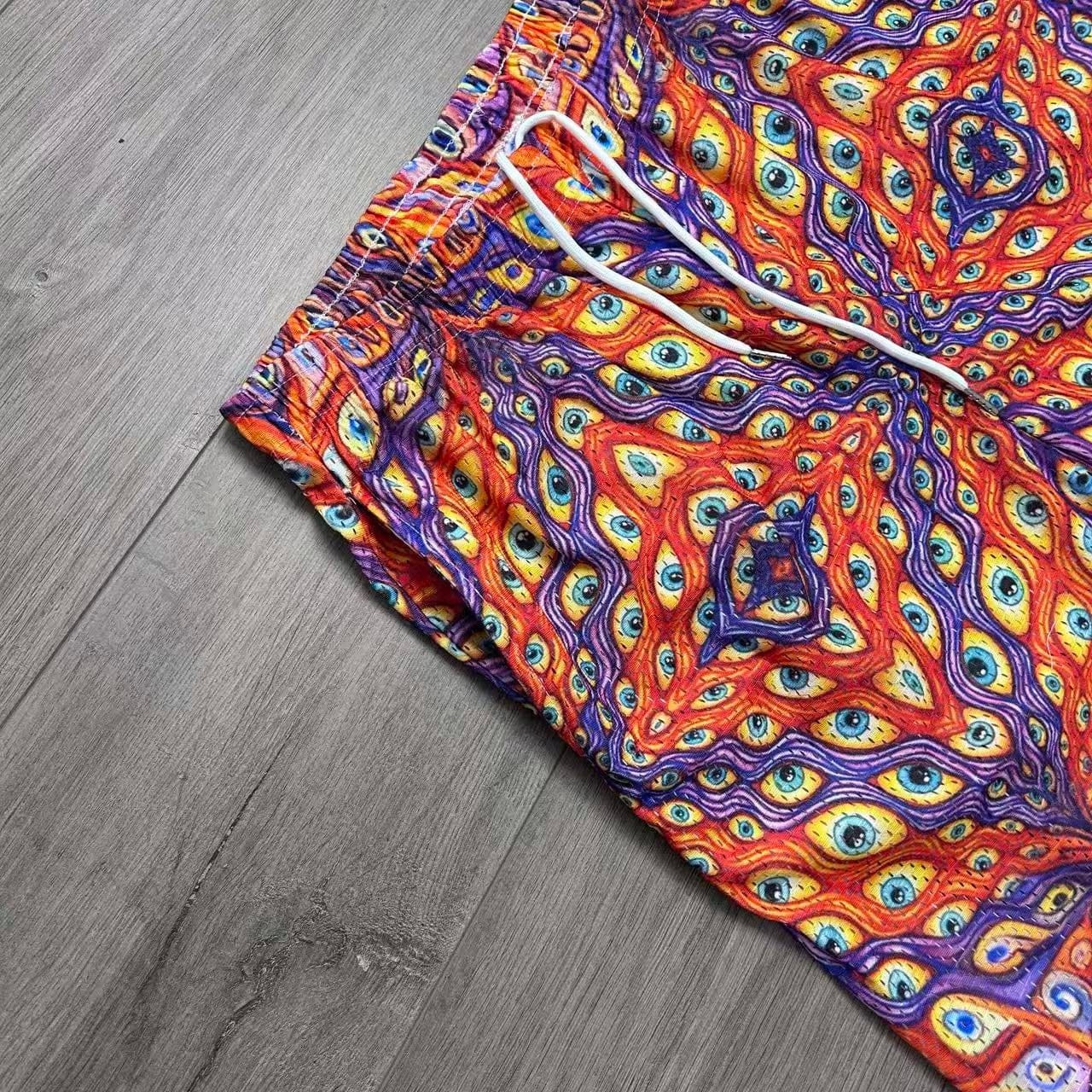 RDMCLOTHINGART tapestry hoodie EYES-8745