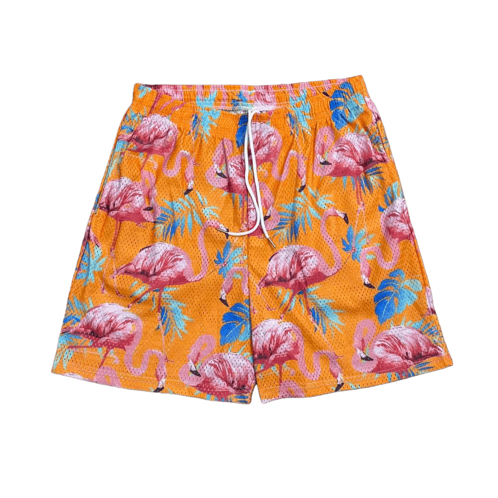 RDMCLOTHINGART tapestry hoodie FLAMINGO-8746