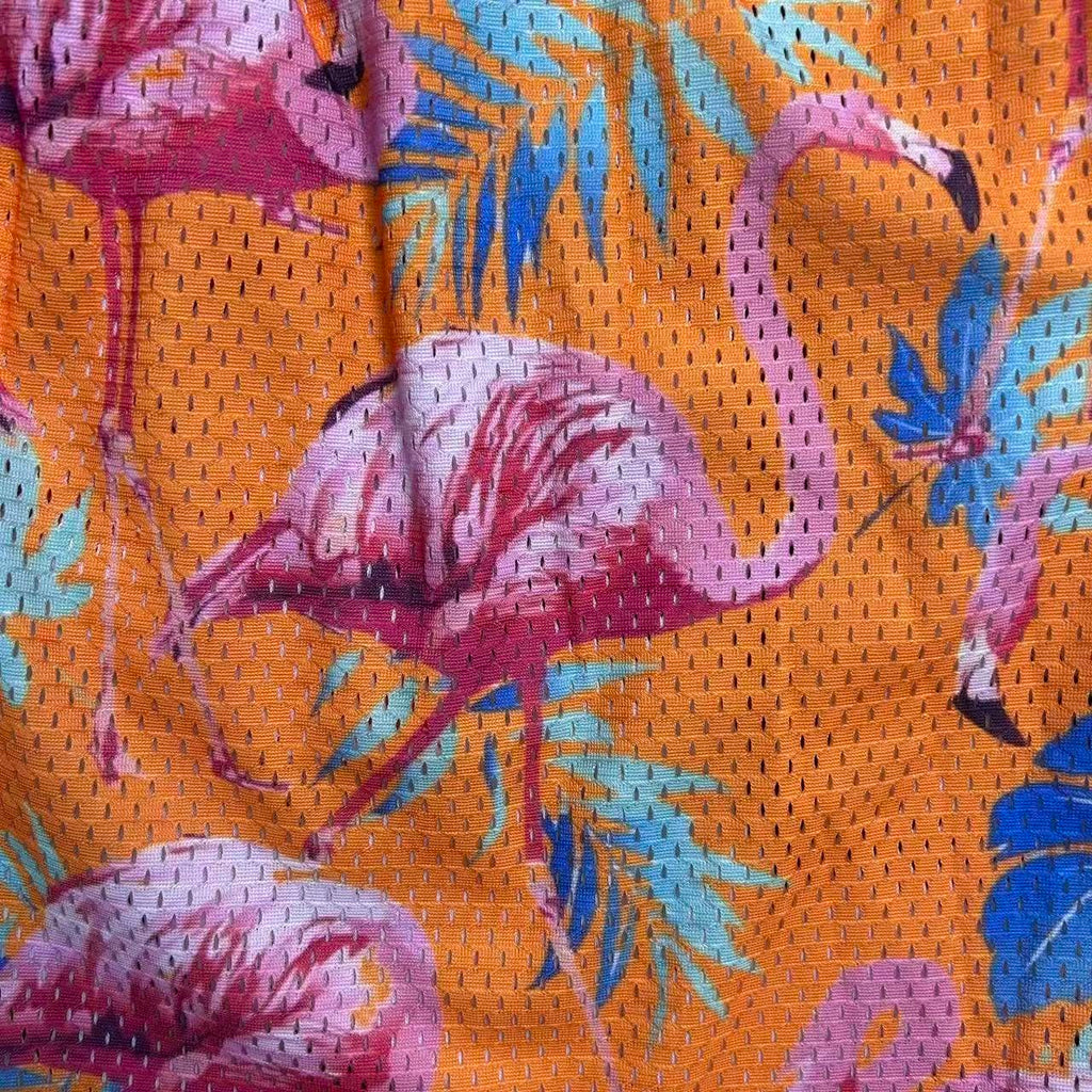 RDMCLOTHINGART tapestry hoodie FLAMINGO-8746