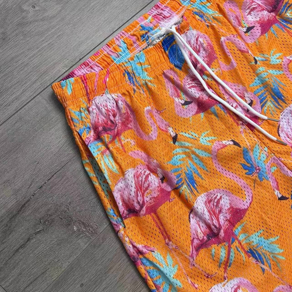 RDMCLOTHINGART tapestry hoodie FLAMINGO-8746