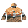 RDMCLOTHINGART tapestry hoodie FLOWER BOY TAPESTRY HOODIE