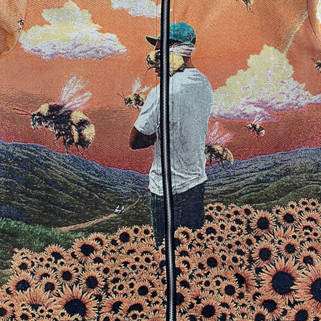 RDMCLOTHINGART tapestry hoodie FLOWER BOY TAPESTRY JACKET