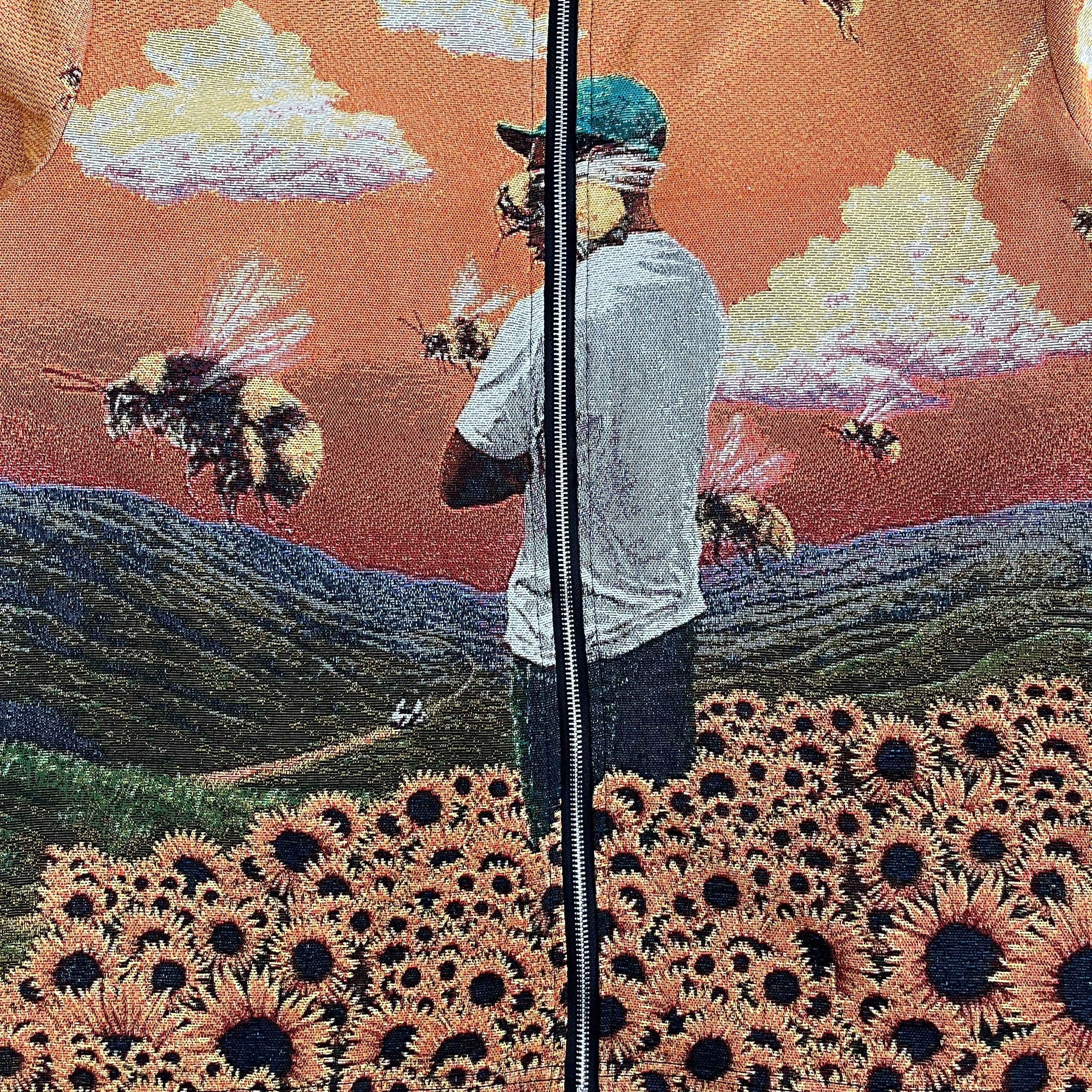 RDMCLOTHINGART tapestry hoodie FLOWER BOY TAPESTRY JACKET