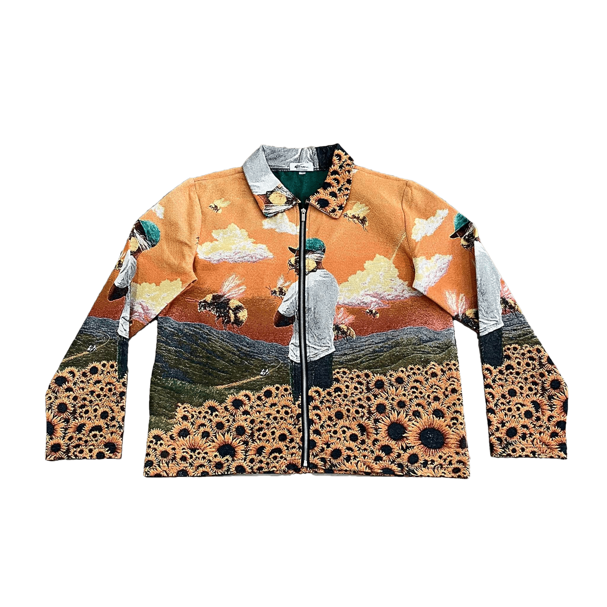 RDMCLOTHINGART tapestry hoodie FLOWER BOY TAPESTRY JACKET