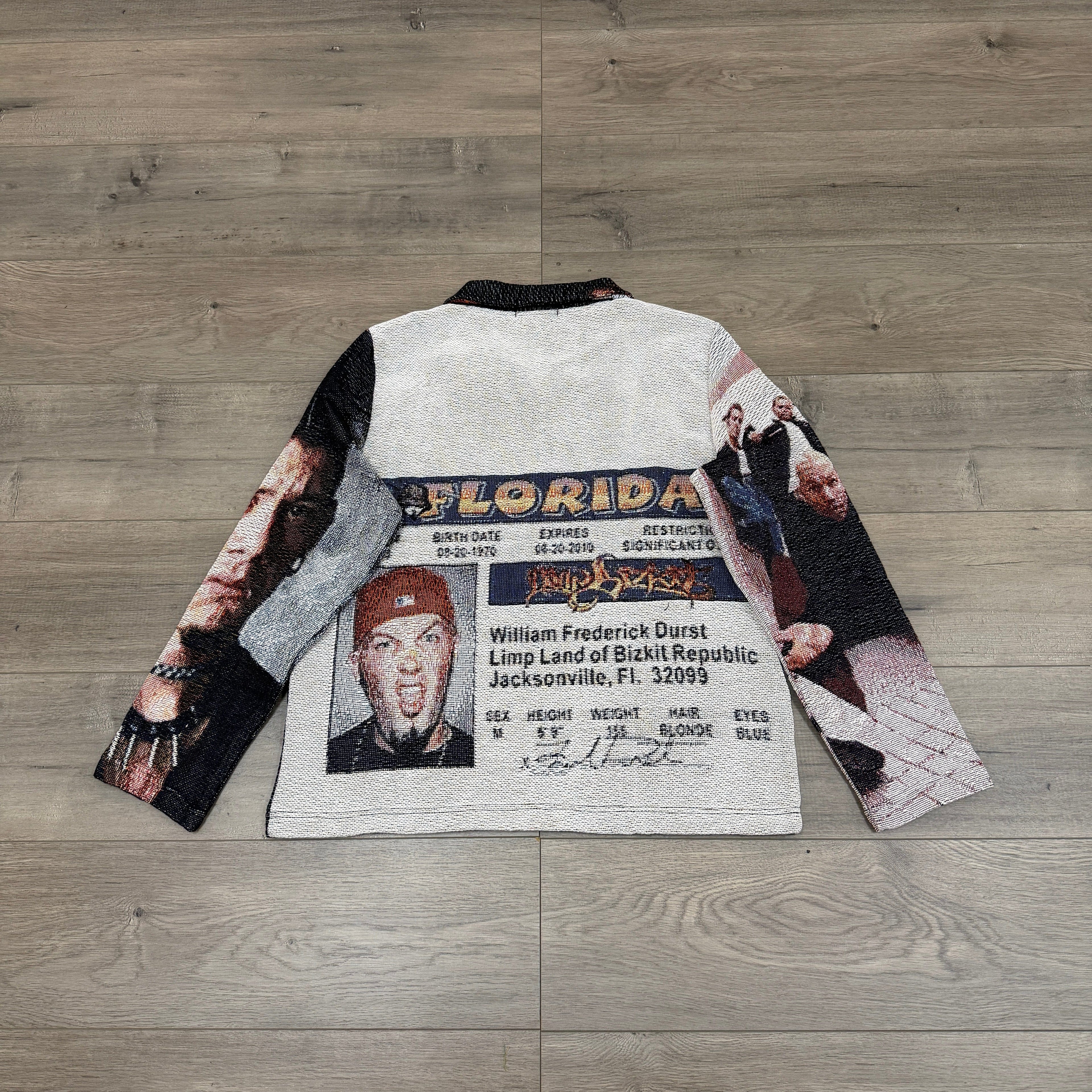 RDMCLOTHINGART tapestry hoodie FRED DURST TAPESTRY JACKET