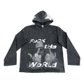 RDMCLOTHINGART tapestry hoodie FXXK THE WORLD TAPESTRY HOODIE