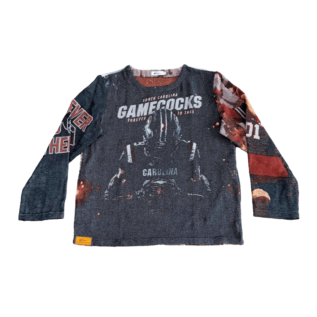 RDMCLOTHINGART tapestry hoodie GAMECOCKS TAPESTRY CREWNECK
