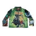 RDMCLOTHINGART tapestry hoodie GREEN SPIDER TAPESTRY JACKET