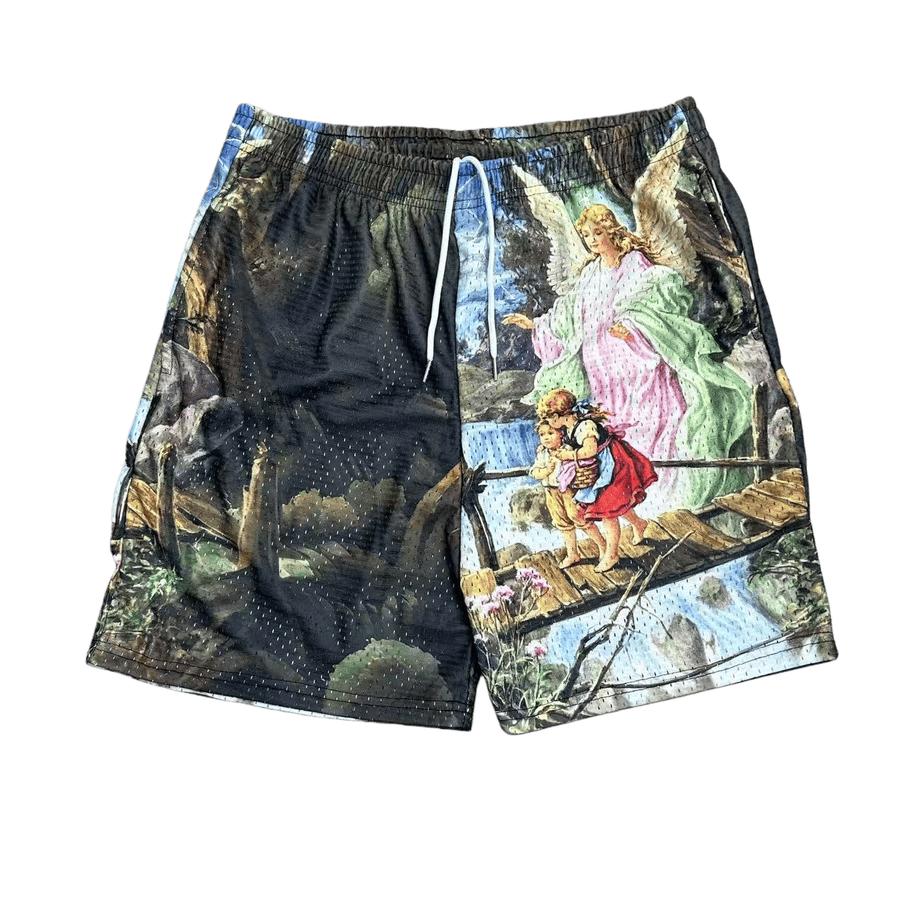 RDMCLOTHINGART tapestry hoodie GUARDIAN ANGEL-8750