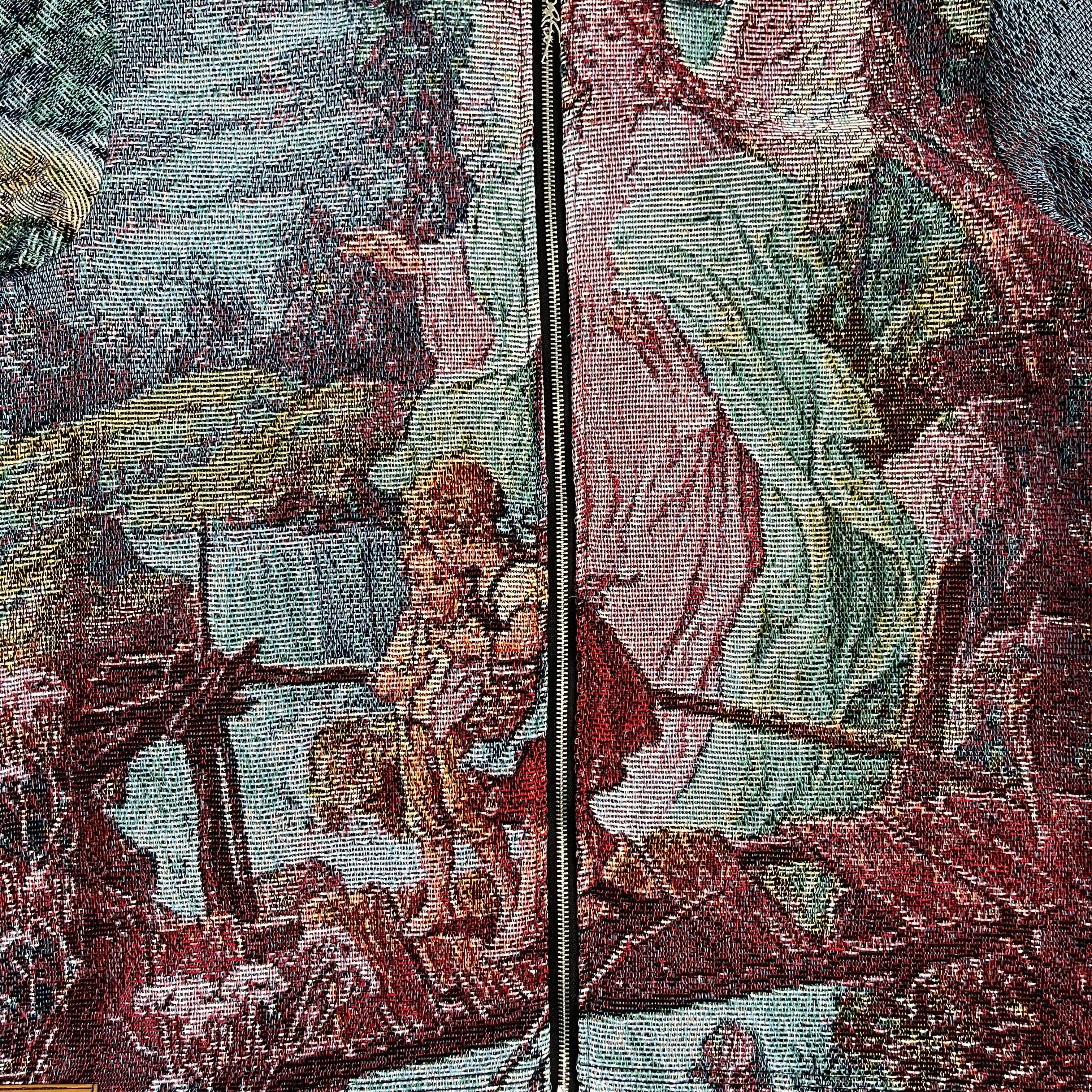 RDMCLOTHINGART tapestry hoodie GUARDIAN ANGEL TAPESTRY JACKET