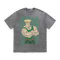 RDMCLOTHINGART tapestry hoodie GUILE HEAVY COTTON TEES-9426