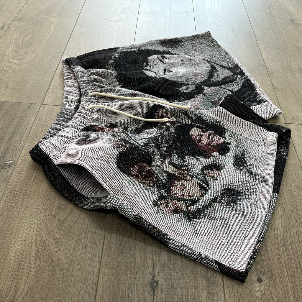 RDMCLOTHINGART tapestry hoodie JACKSON V2 TAPESTRY SHORTS