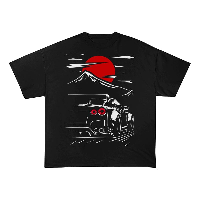 RDMCLOTHINGART tapestry hoodie JDM HEAVY COTTON TEES-9349