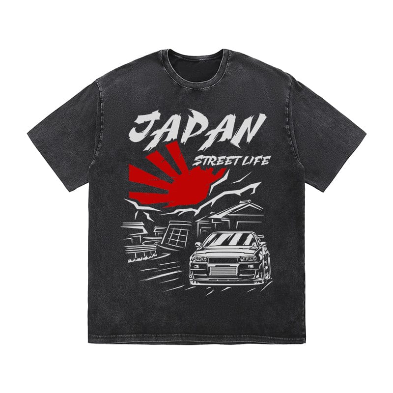 RDMCLOTHINGART tapestry hoodie JDM HEAVY COTTON TEES-9352