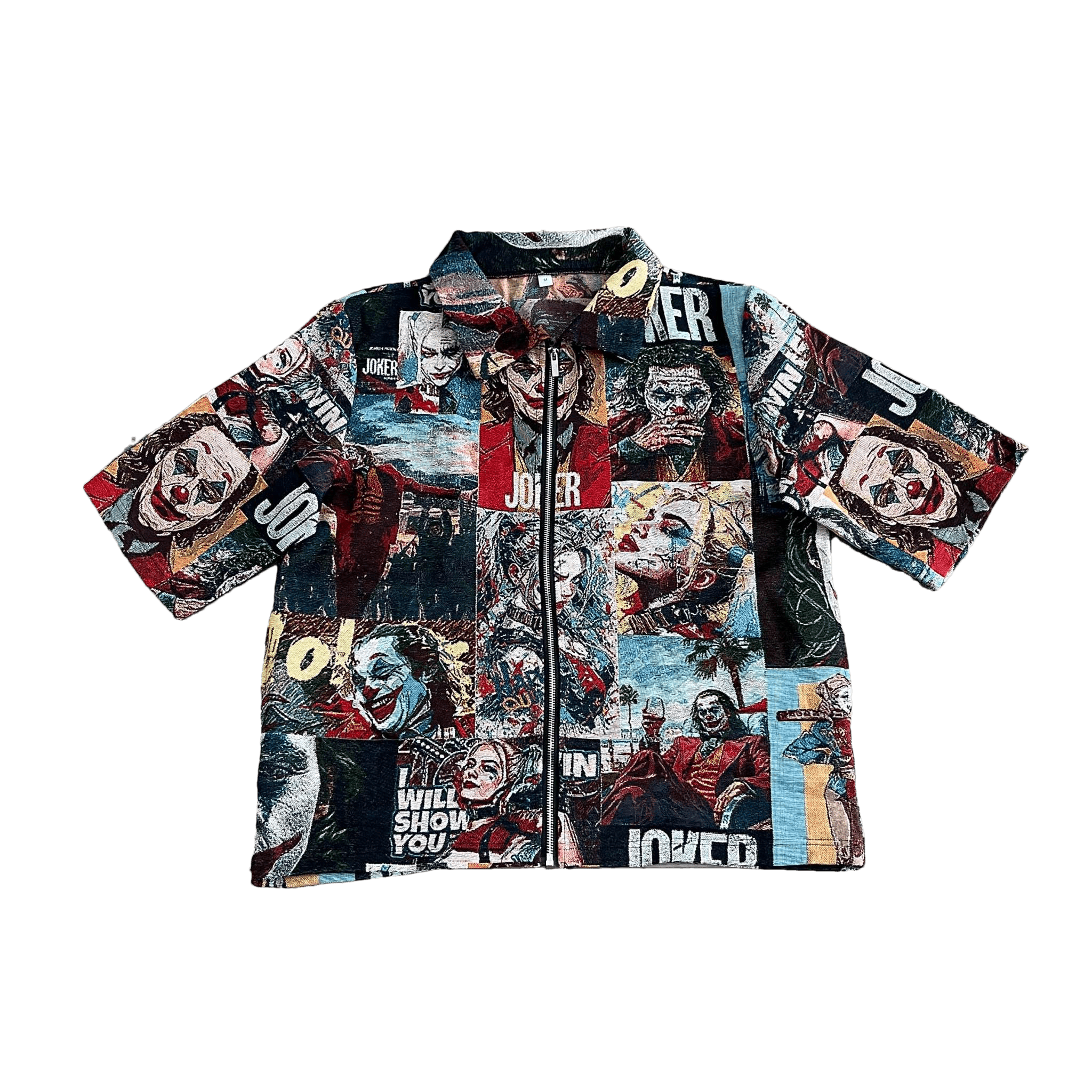 RDMCLOTHINGART tapestry hoodie JOKER&QUINN TAPESTRY TEE