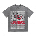 RDMCLOTHINGART tapestry hoodie KANSAS CITY CHIEFS2 HEAVY WEIGHT COTTON TEE-9187