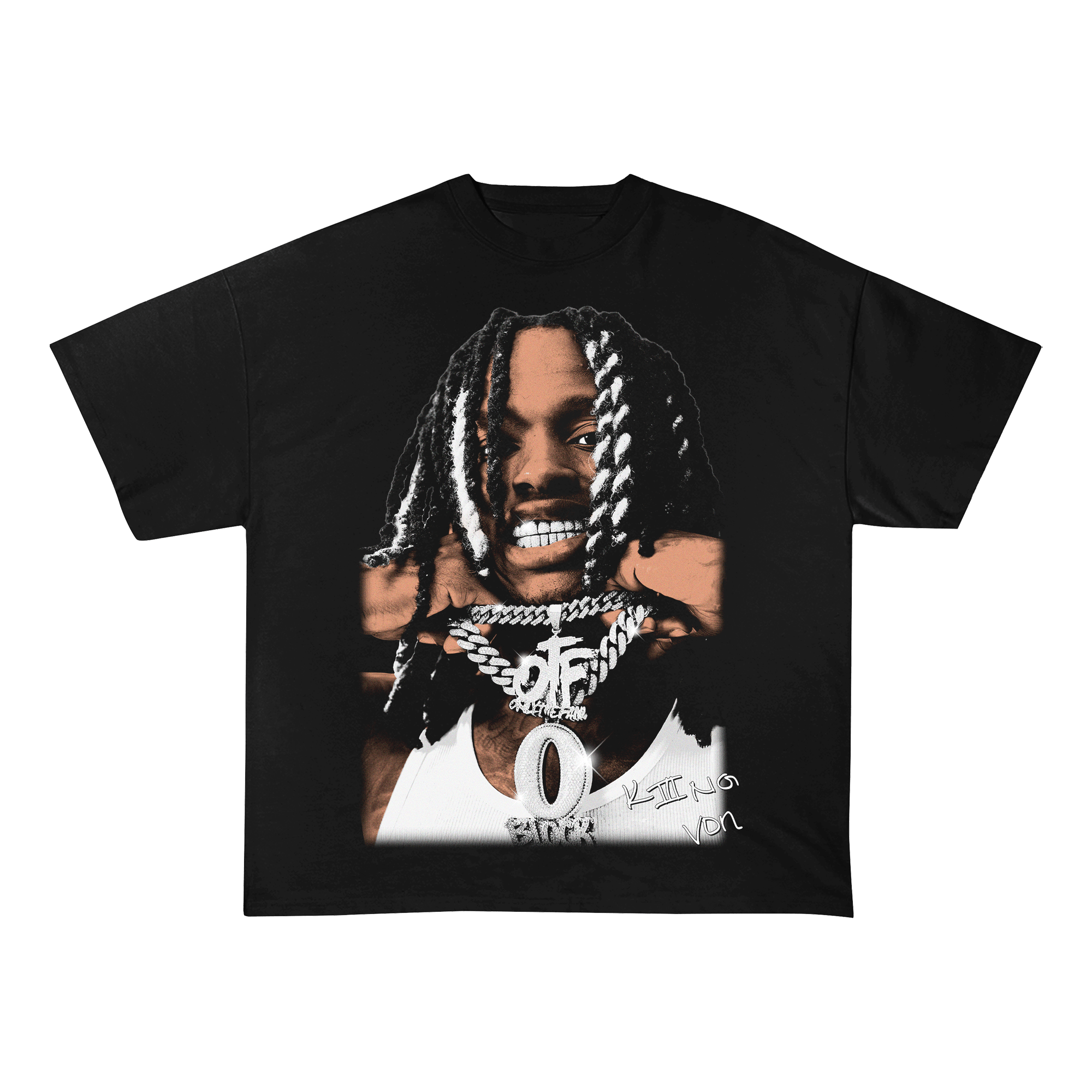 KINGVON HEAVY WEIGHT COTTON TEE-8033 - RDMCLOTHINGART