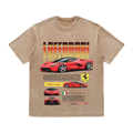 RDMCLOTHINGART tapestry hoodie LAFERRARI HEAVY WEIGHT COTTON TEE-8845