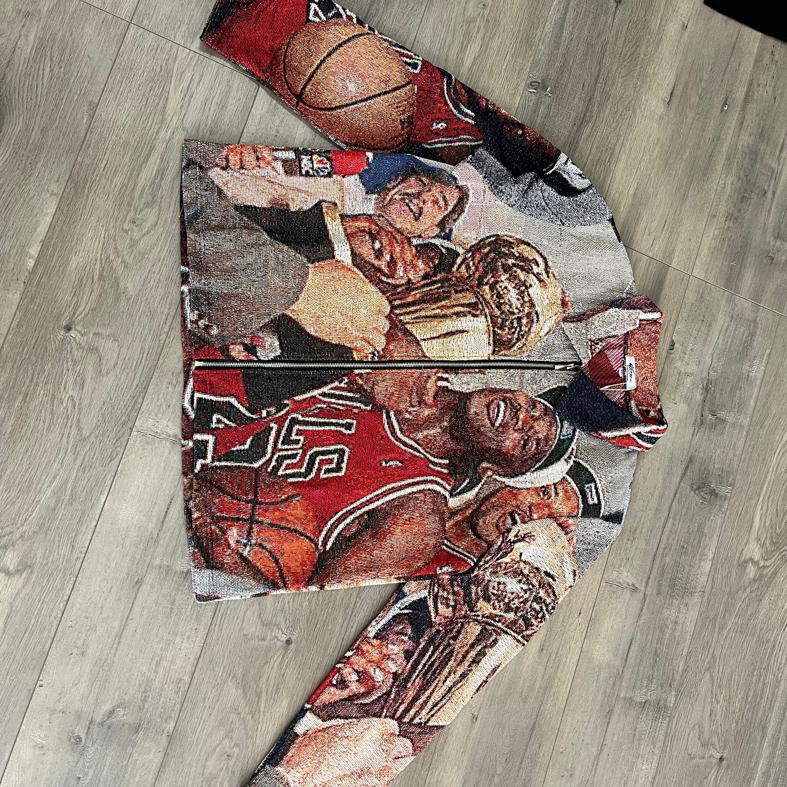 RDMCLOTHINGART tapestry hoodie LAST DANCE TAPESTRY