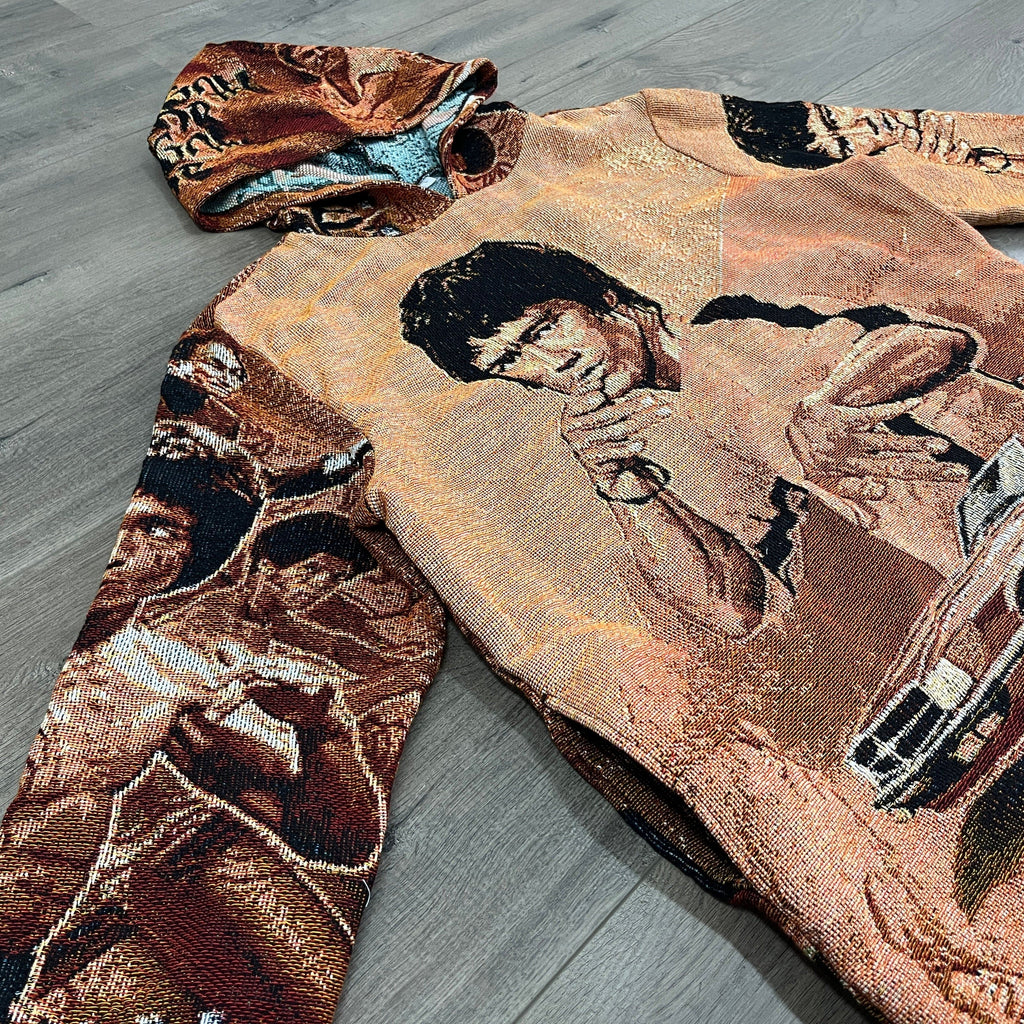 RDMCLOTHINGART tapestry hoodie LEE TAPESTRY HOODIE