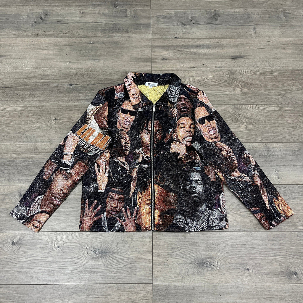 RDMCLOTHINGART tapestry hoodie LILBABY  TAPESTRY JACKET
