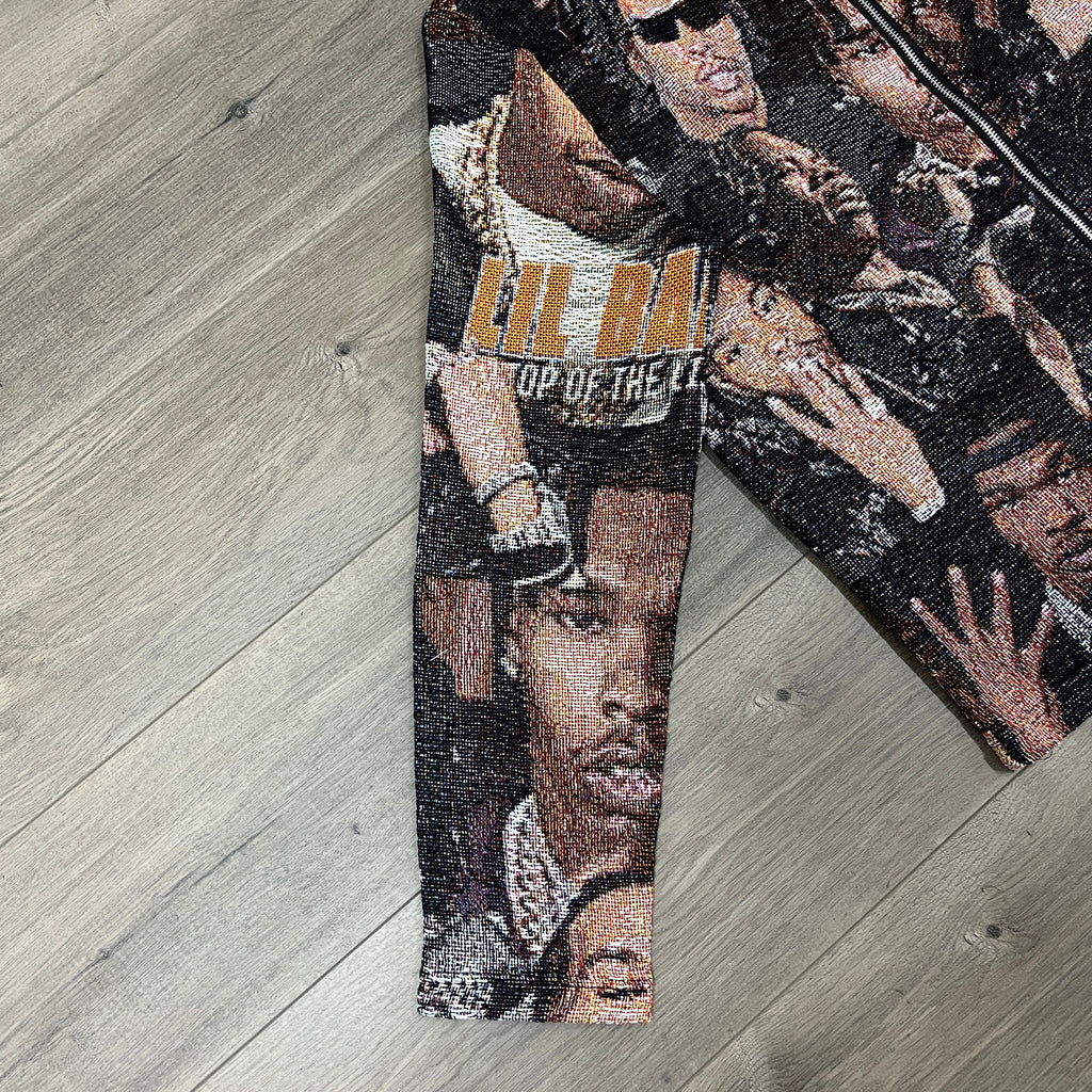 RDMCLOTHINGART tapestry hoodie LILBABY  TAPESTRY JACKET