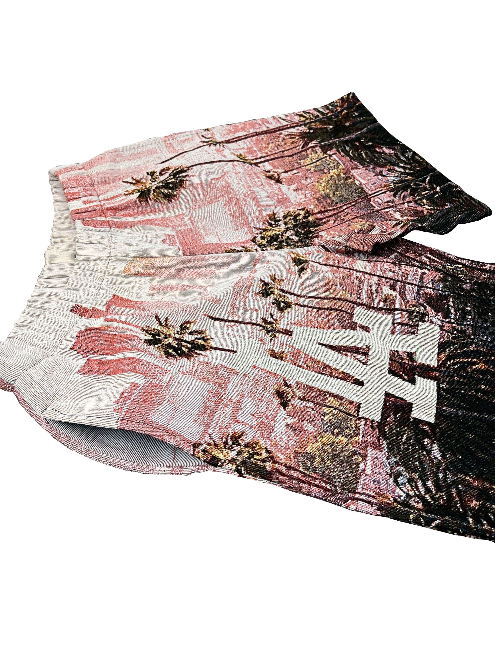 LOS ANGELES TAPESTRY SHORTS - RDMCLOTHINGART