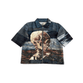 RDMCLOTHINGART tapestry hoodie LOVE&DEATH  TAPESTRY TEE