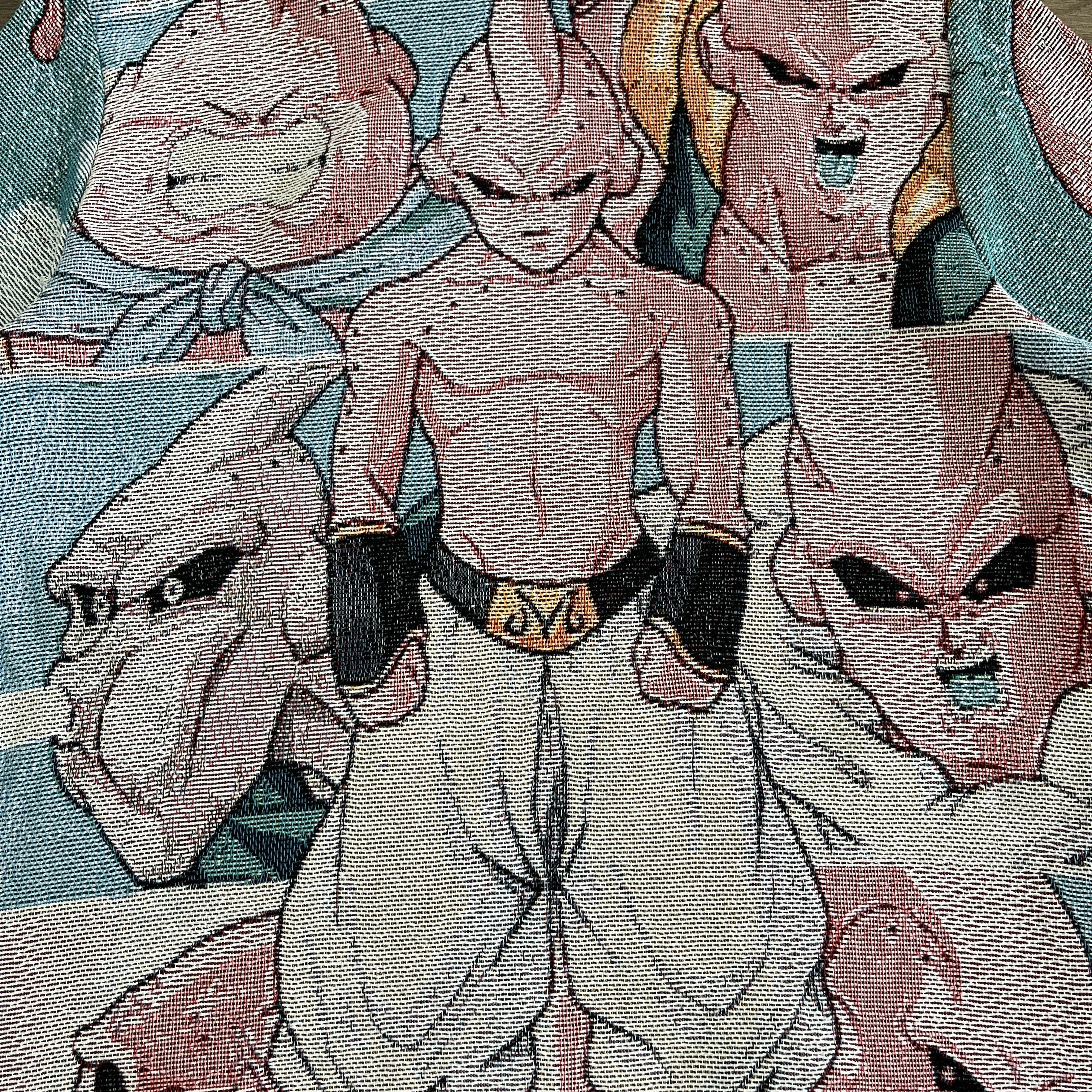 RDMCLOTHINGART tapestry hoodie MAJIN BUU TAPESTRY HOODIE