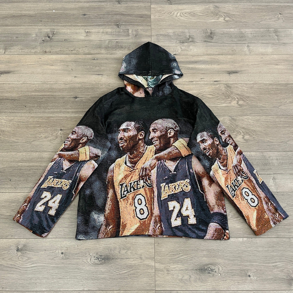 RDMCLOTHINGART tapestry hoodie MANBA 8&24 TAPESTRY HOODIE