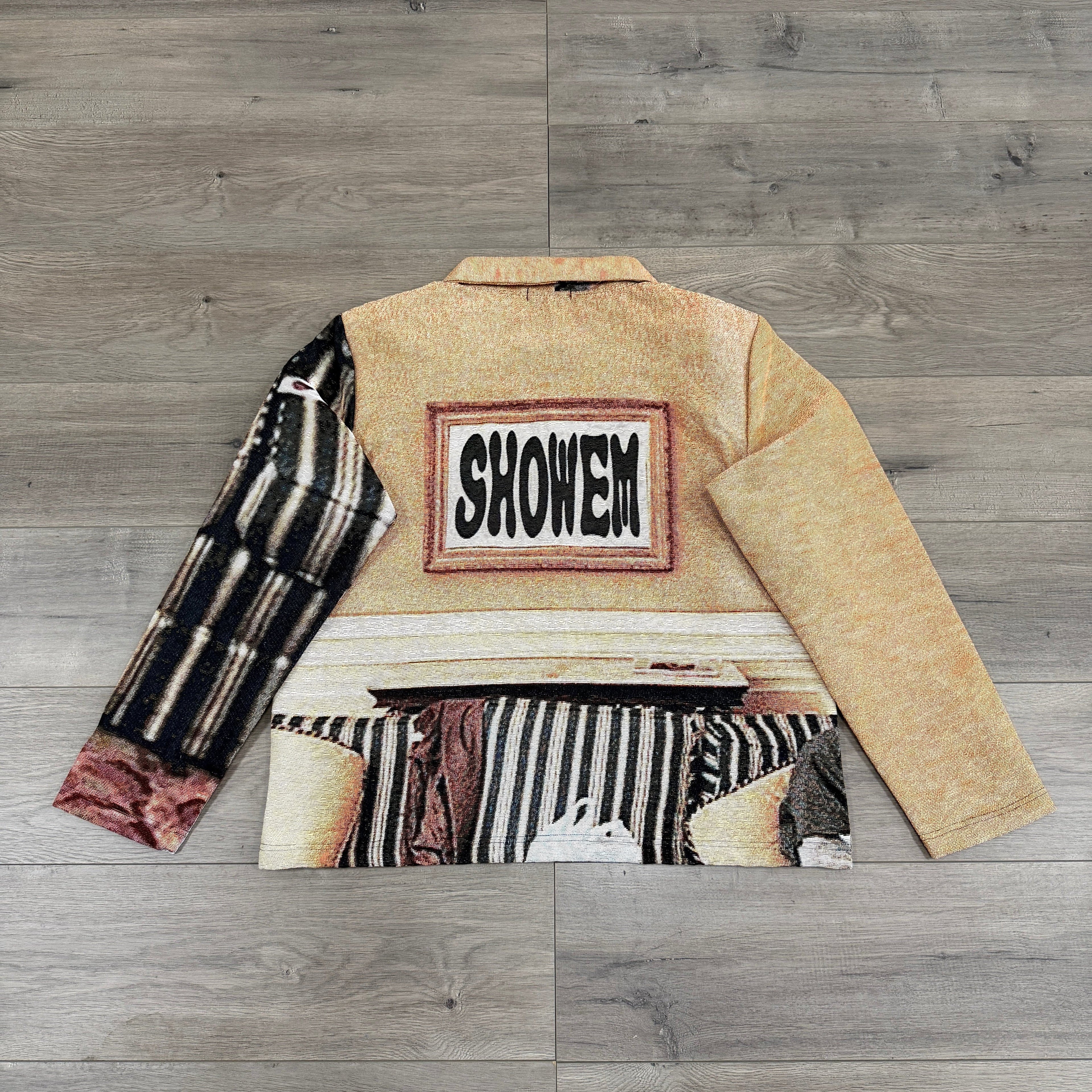 RDMCLOTHINGART tapestry hoodie MANBA SOFA TAPESTRY JACKET