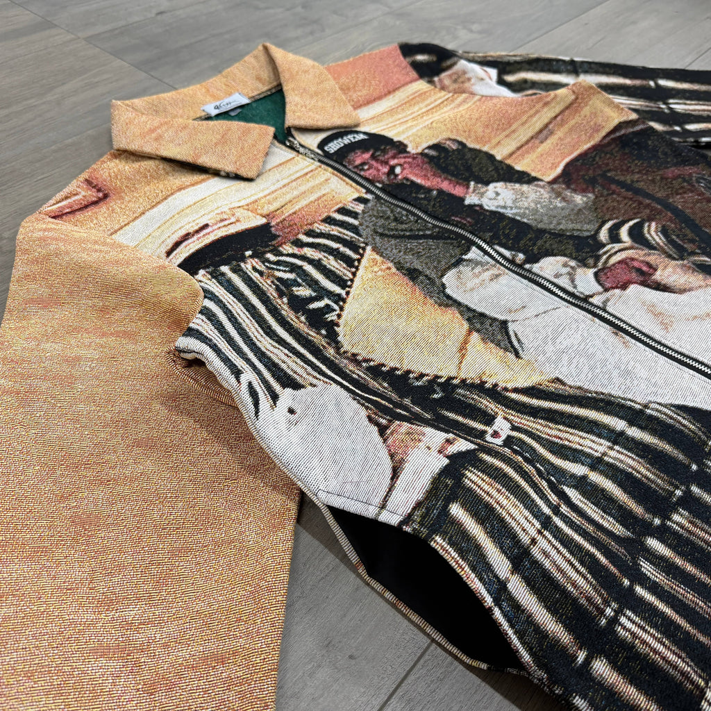 RDMCLOTHINGART tapestry hoodie MANBA SOFA TAPESTRY TEE