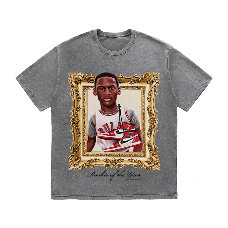 RDMCLOTHINGART tapestry hoodie MJ HEAVY WEIGHT COTTON TEE-9046