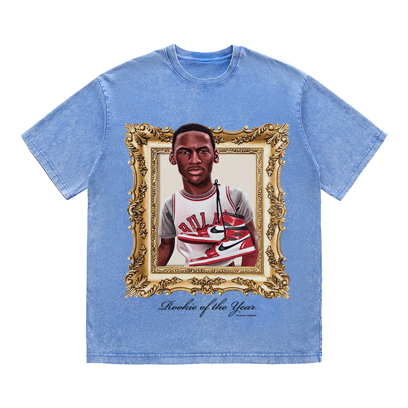 RDMCLOTHINGART tapestry hoodie MJ HEAVY WEIGHT COTTON TEE-9046