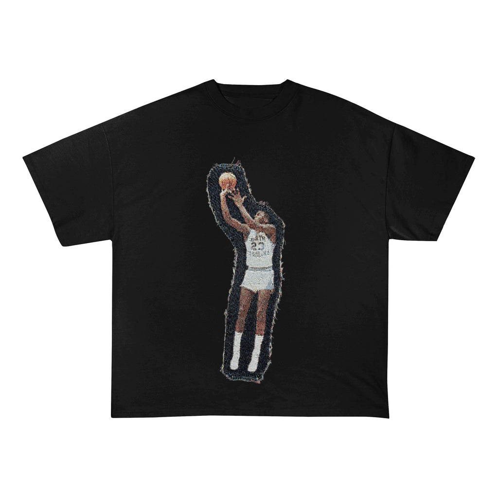RDMCLOTHINGART tapestry hoodie MJ NC HEAVY WEIGHT PATCH TEE-8121