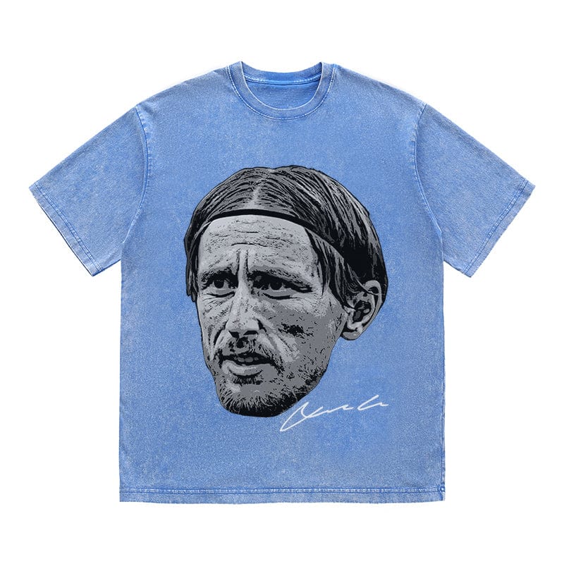 RDMCLOTHINGART tapestry hoodie MODRIC HEAVY COTTON TEES-9606