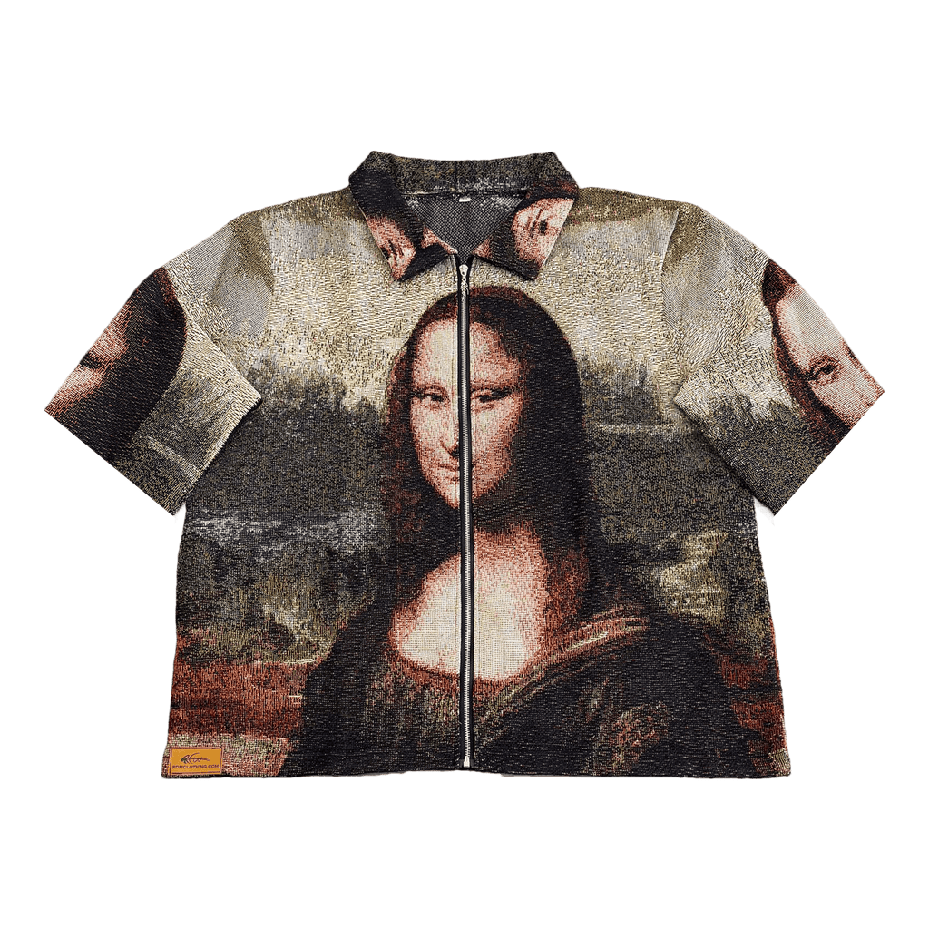 RDMCLOTHINGART tapestry hoodie MONA LISA TAPESTRY TEE-6788