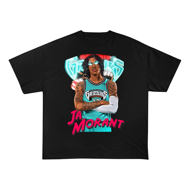 MORANT HEAVY COTTON TEES-8240 - RDMCLOTHINGART