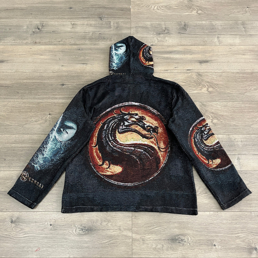 RDMCLOTHINGART tapestry hoodie MORTAL COMBAT TAPESTRY HOODIE