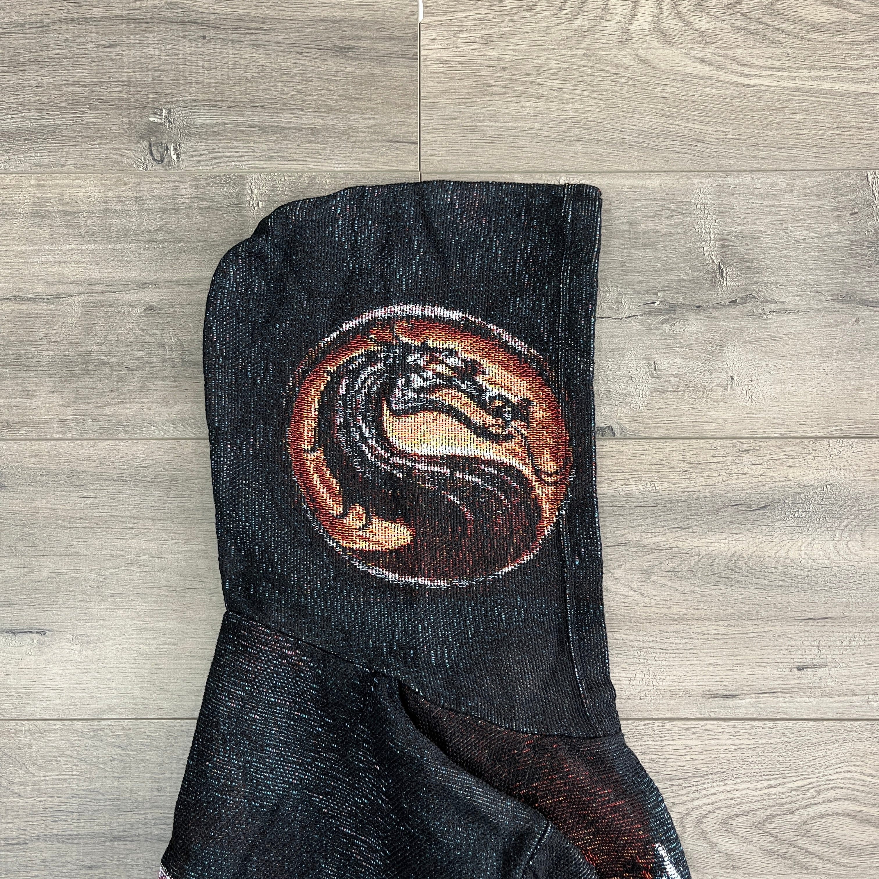 RDMCLOTHINGART tapestry hoodie MORTAL COMBAT TAPESTRY HOODIE