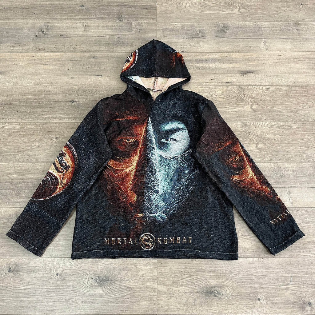 RDMCLOTHINGART tapestry hoodie MORTAL COMBAT TAPESTRY HOODIE