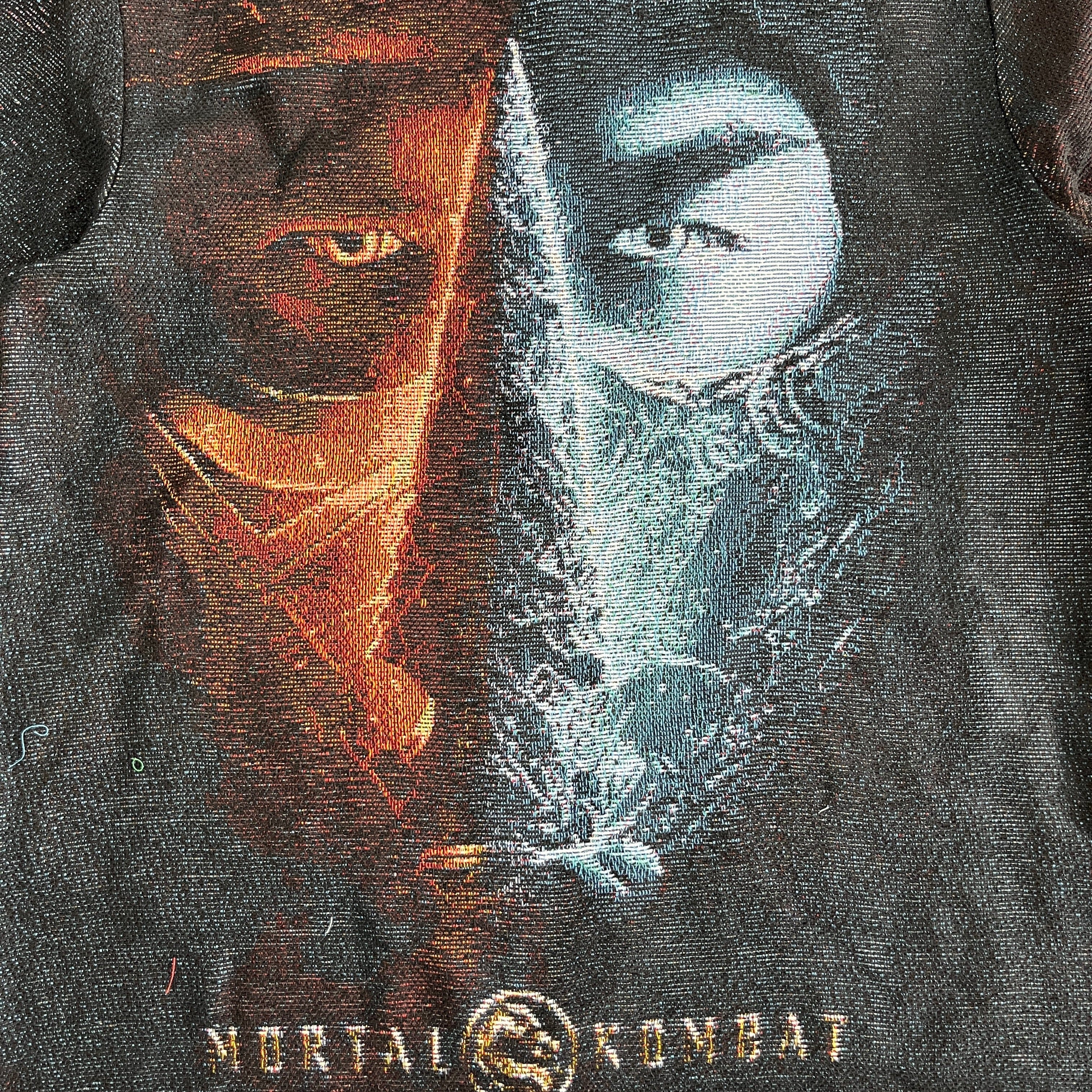 RDMCLOTHINGART tapestry hoodie MORTAL COMBAT TAPESTRY HOODIE