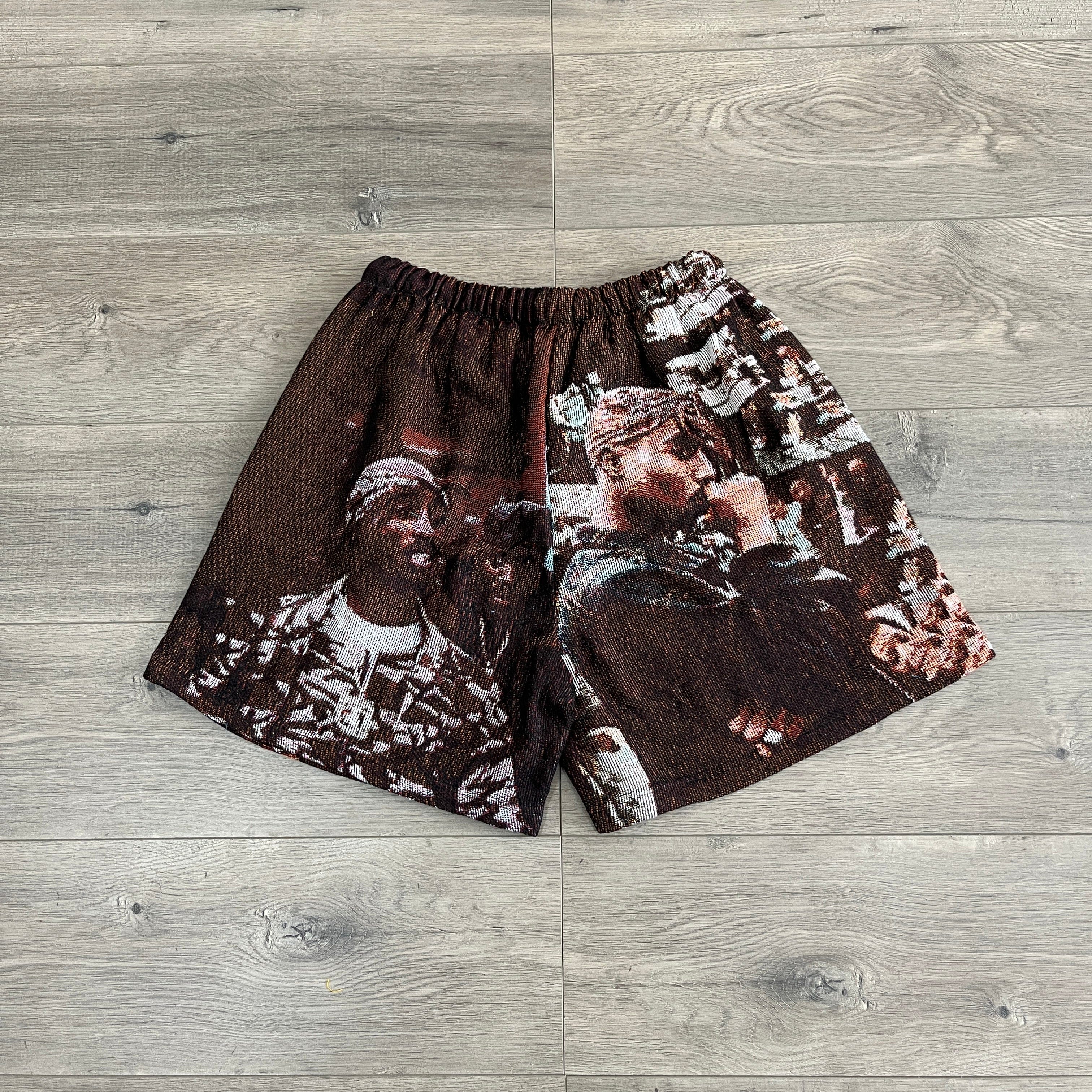RDMCLOTHINGART tapestry hoodie NEW 2PAC TAPESTRY SHORTS