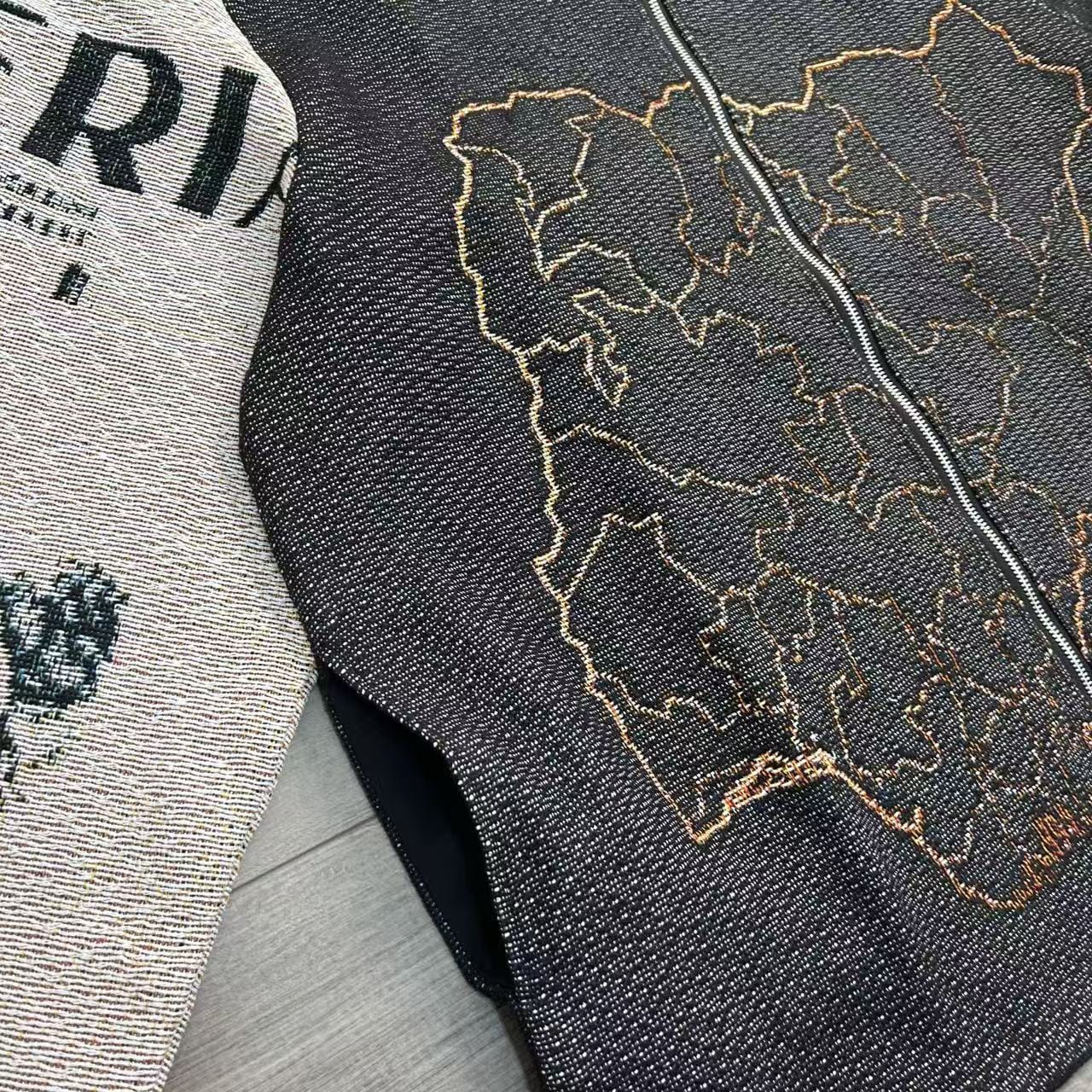 RDMCLOTHINGART tapestry hoodie NIGERIA TAPESTRY JACKET
