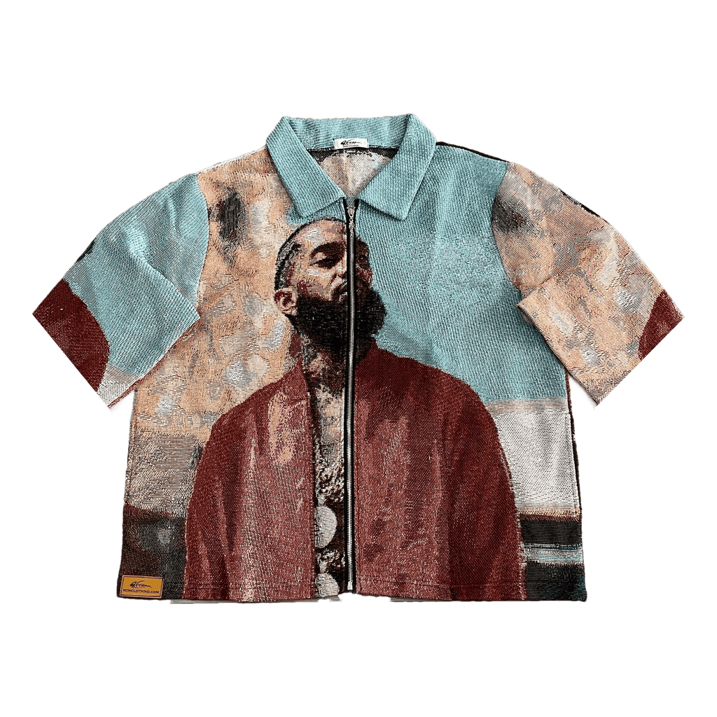 RDMCLOTHINGART tapestry hoodie NIPSEY V3 TAPESTRY TEE-98265
