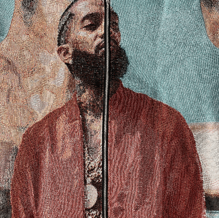 RDMCLOTHINGART tapestry hoodie NIPSEY V3 TAPESTRY TEE-98265